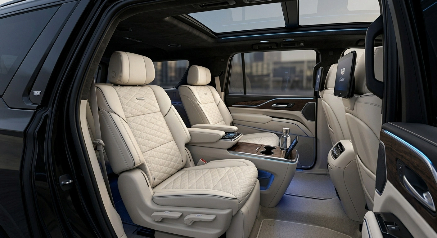 Copy of Cadillac Escalade - Door to Seat View