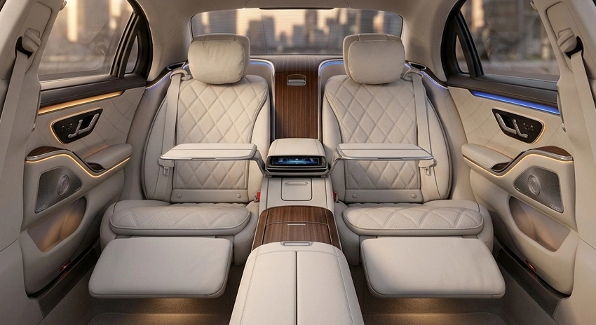 Copy of Mercedes S Class - All Seat Interior