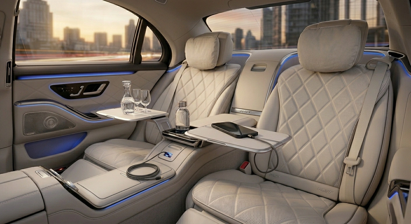 Copy of Mercedes S Class - Seat View