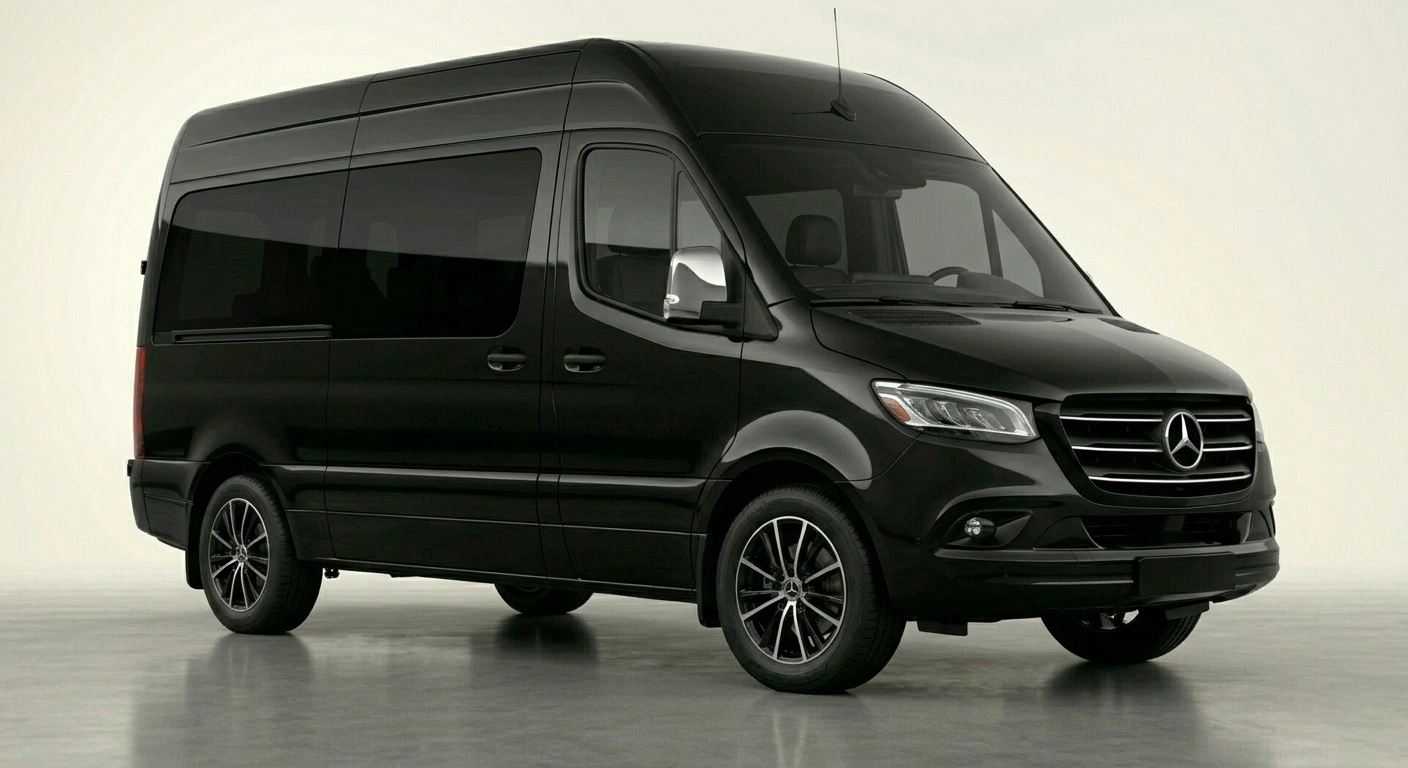 Copy of Mercedes Sprinter Van - Front View
